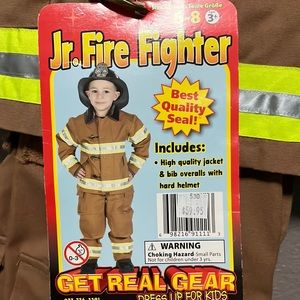 Fire fighter costume